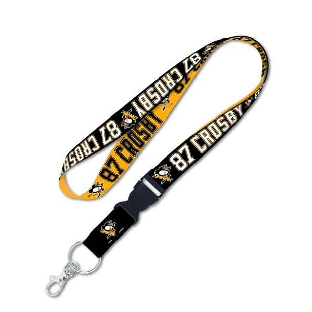 WinCraft LANYARD SIDNEY CROSBY - PENGUINS Šňůrka na krk