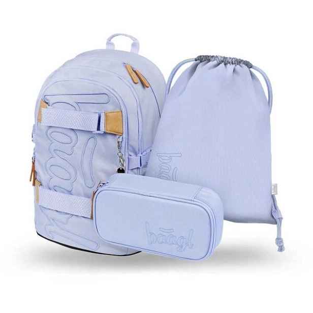 BAAGL 3 SET SKATE LILAC Školní set