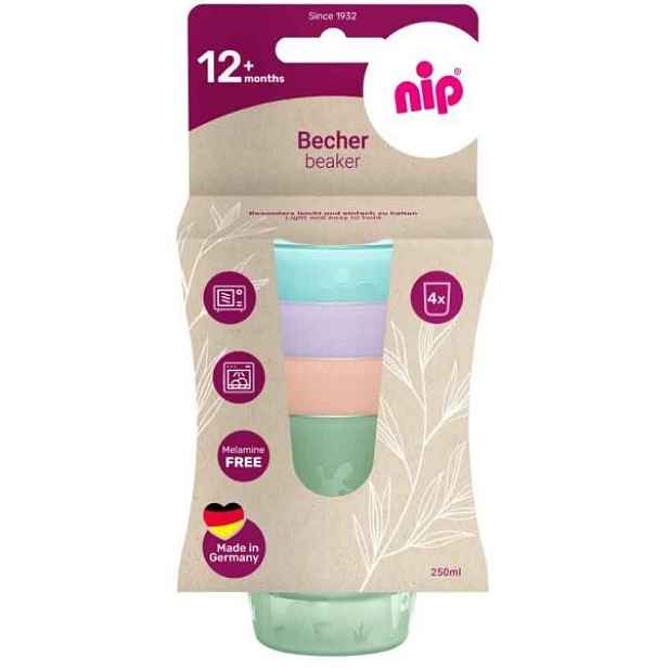 NIP CUP 4KS Kalíšek na pití, mix
