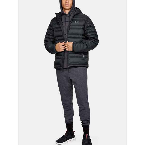 Under Armour Bunda Armour Down Hooded Jkt-BLK - Pánské