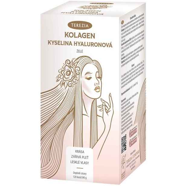 TEREZIA KOLAGEN + KYSELINA HYALURONOVÁ ŽELÉ 120 KS Želé s kolagenem