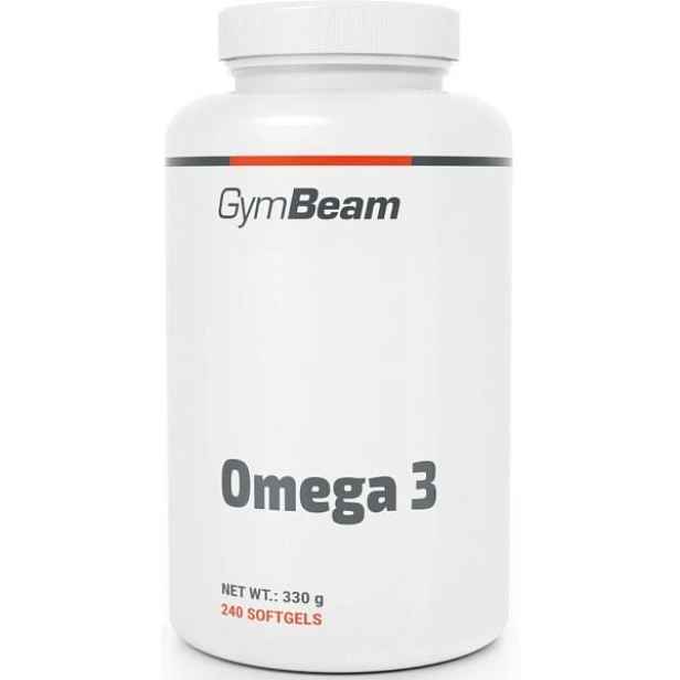 GymBeam OMEGA 3 - 240 CAPS Zdravý tuk