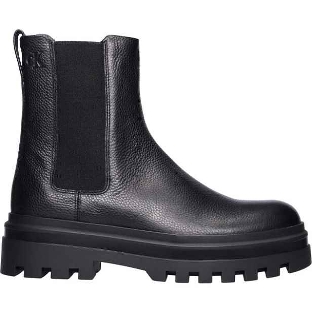 Calvin Klein LUGGED CHELSEA BOOT HIGH LTH Pánská kotníková obuv