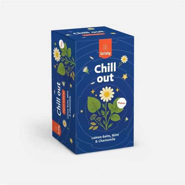 GRIZLY CHILL OUT BIO bylinný čaj