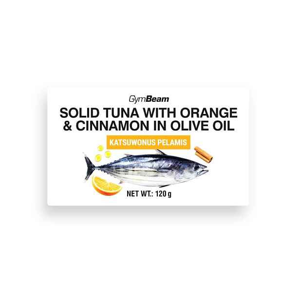 GymBeam Tuna in Olive Oil with & Cinnamon