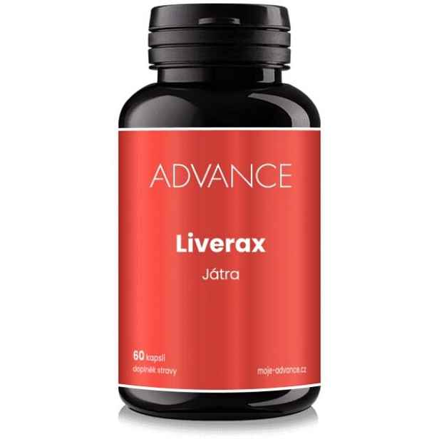 ADVANCE NUTRACEUTICS LIVERAX 60 KAPSLÍ - JÁTRA Doplněk stravy