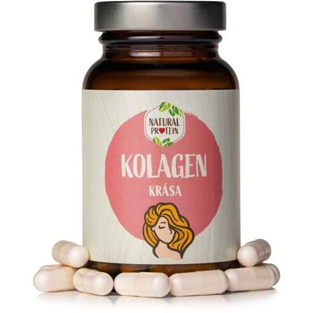 NATURAL PROTEIN KOLAGEN KRÁSA 60 KAPSLÍ Výživa pro pleť
