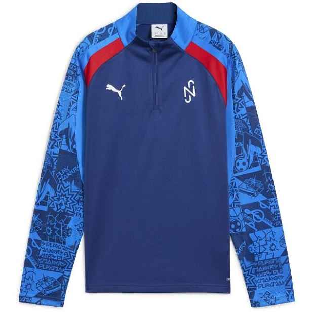Puma NEYMAR JR PLAYMAKER 1/4 ZIP JR Chlapecká mikina