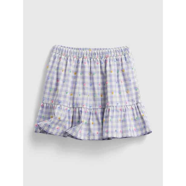 GAP Dětská sukně gingham skirt - Holky