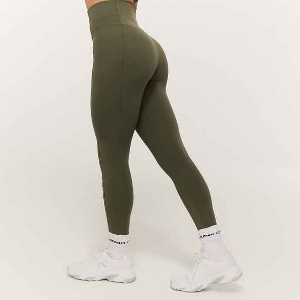 GymBeam Dámské legíny Combat Olive