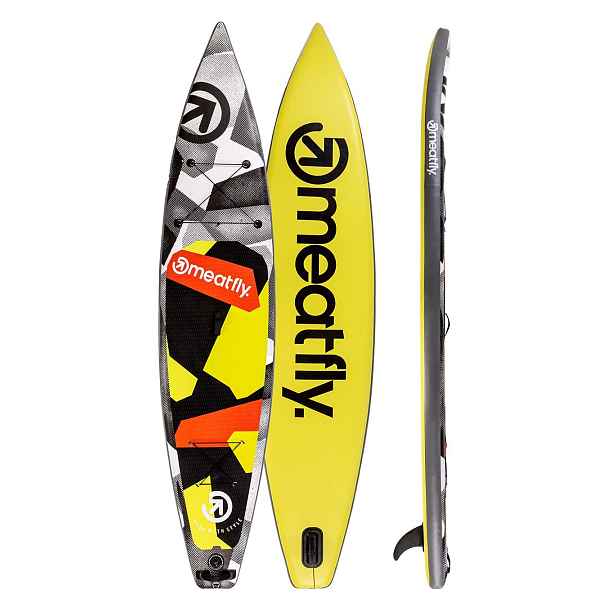 Meatfly paddleboard Zoom 12,6" A - Lime | Velikost paddle 12,6"