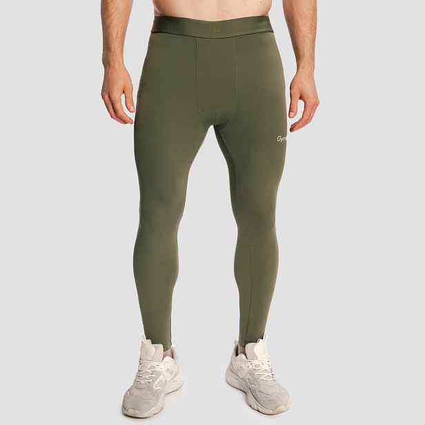 GymBeam Men‘s Combat Leggings Olive