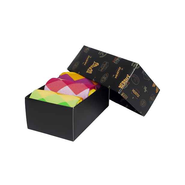Meatfly pánské ponožky Pixel Gift Pack | Mnohobarevná