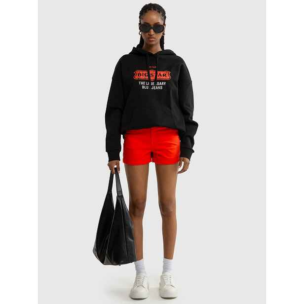 Big Star Woman's Shorts Shorts 111278 Dark Denim-603
