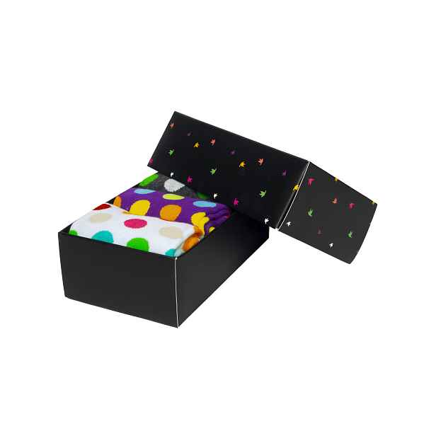 Meatfly dámské ponožky Lt. Regular Dots Gift Pack | Mnohobarevná