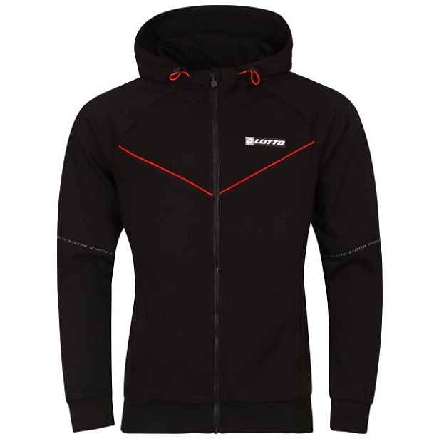 Lotto LOGO VIII FULL-ZIP HOODIE Pánská mikina