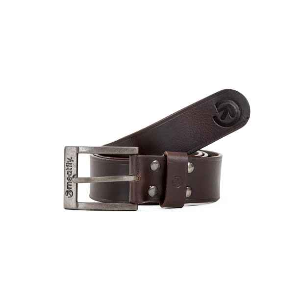 Meatfly Doppler Leather Belt B
