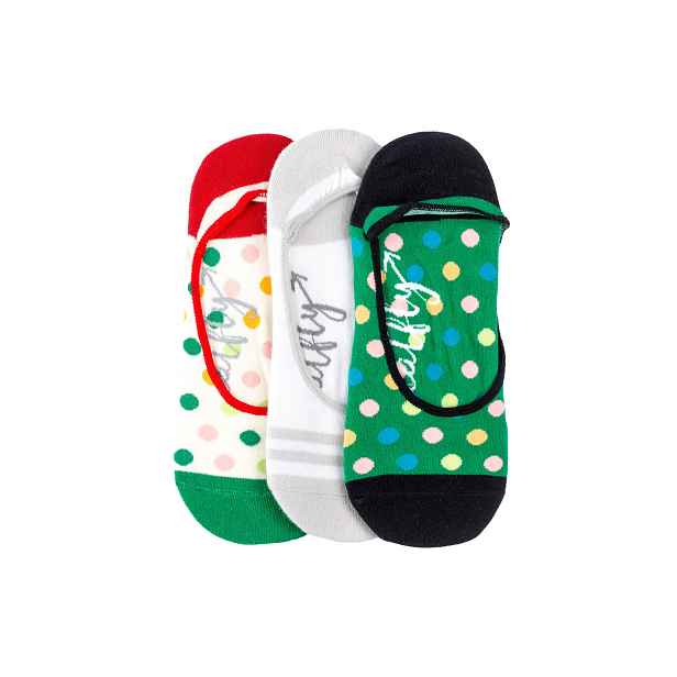 Meatfly ponožky Low socks - Triple pack K | Mnohobarevná | Velikost One Size