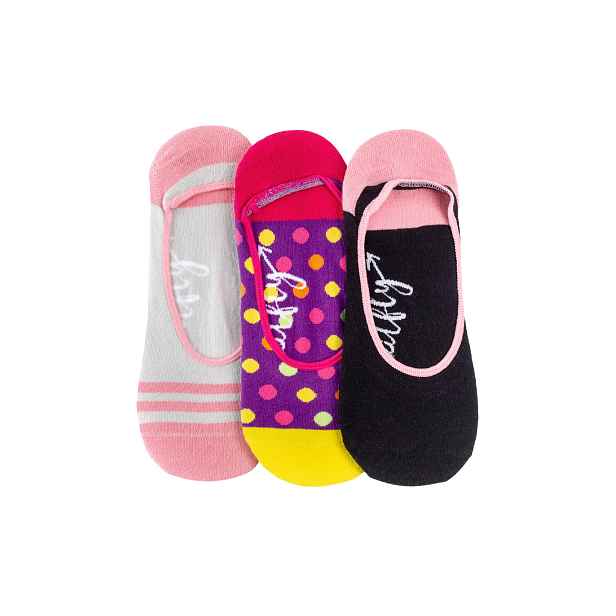 Meatfly ponožky Low socks - Triple pack N | Mnohobarevná | Velikost One Size