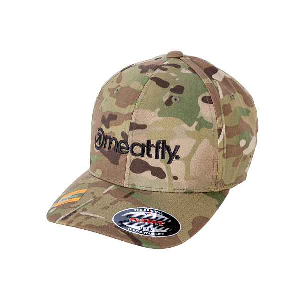 Meatfly Brand Flexfit Multicam