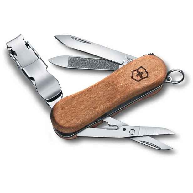 VICTORINOX NAIL CLIP 580 WOOD Kapesní nůž na manikúru