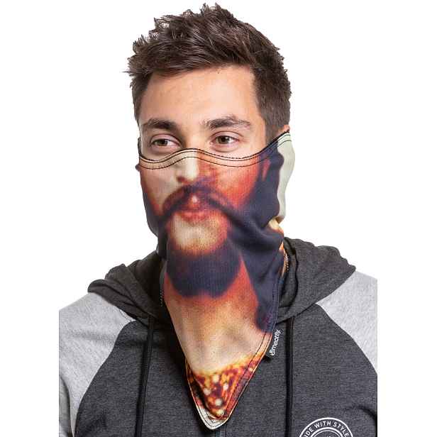 Meatfly maska Frosty 3 E - Jesus | Mnohobarevná | Velikost One Size