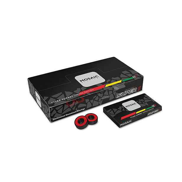 Mosaic ložiska Super 1 Abec 7 608RS Tyler Surrey | Velikost skate 608