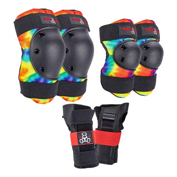 Triple Eight - Saver Series 3Pack - Tie Dye - Sada chráničů pro dospělé Velikost: