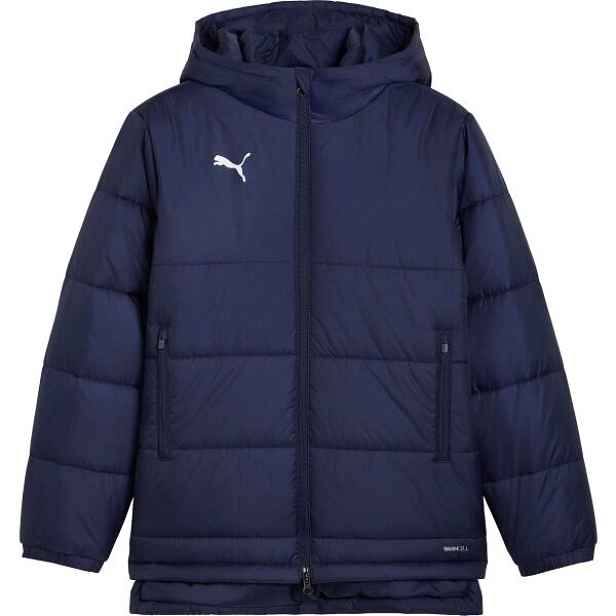Puma TEAMADDITIONS BENCH JACKET JR Dětská bunda