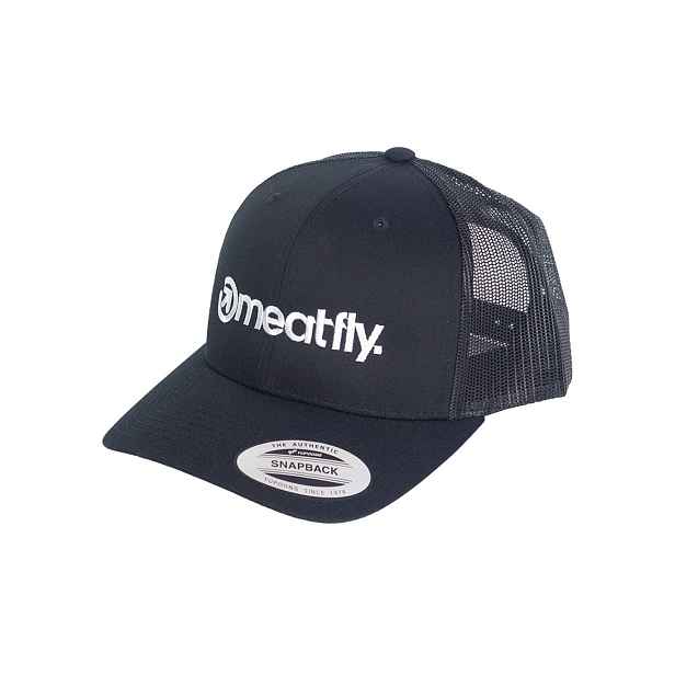 Meatfly kšiltovka Logo Trucker B | Velikost One Size