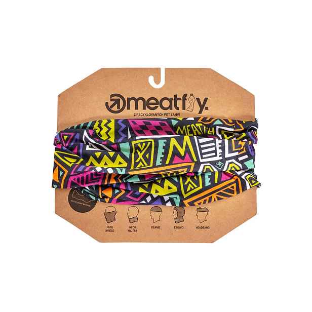 Meatfly šátek Eaves B - Dancing Color | Velikost One Size