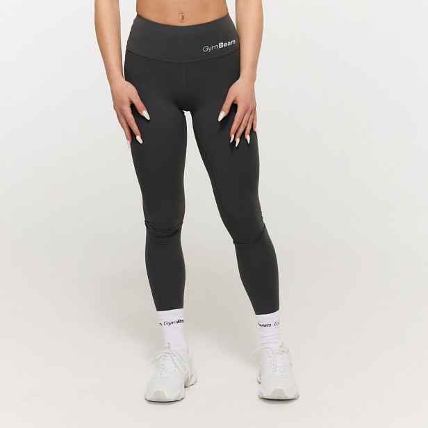 GymBeam Dámské legíny BEAT Charcoal