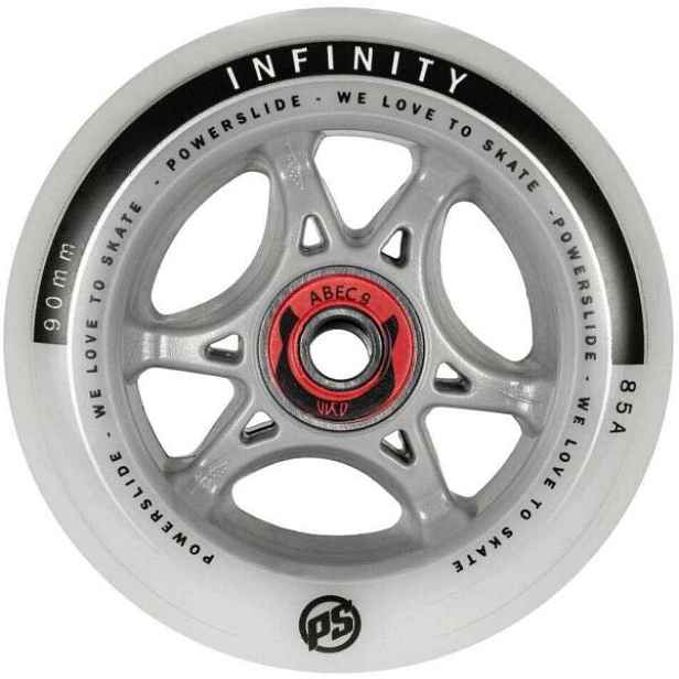 Powerslide KOLEČKA POWERSLIDE INFINITY RTR LOŽISKY ABEC 9 (4KS) Bruslařská kolečka