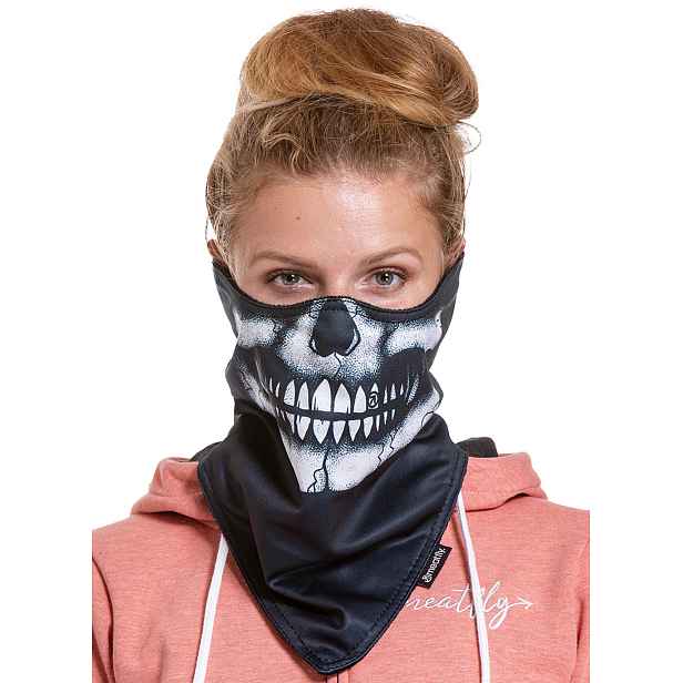 Meatfly maska Frosty Skull | Velikost One Size