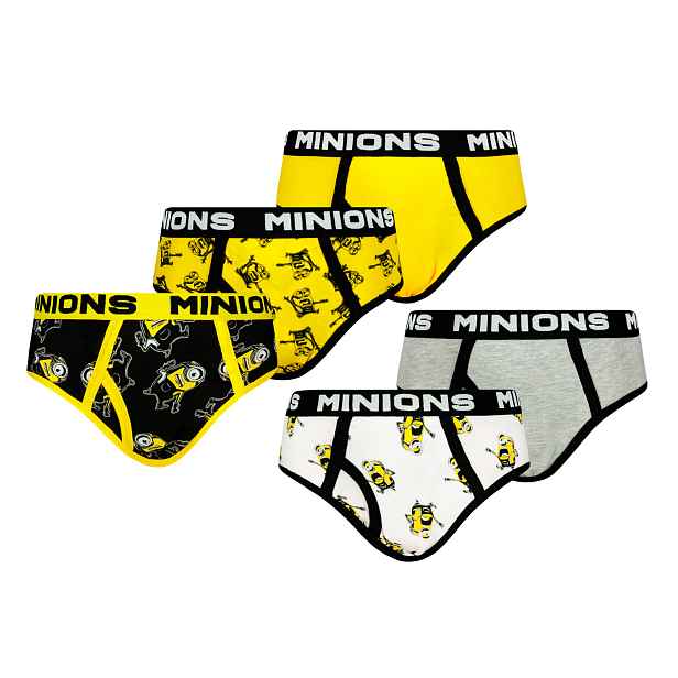 Chlapecké slipy Minions 5 Pack - Frogies