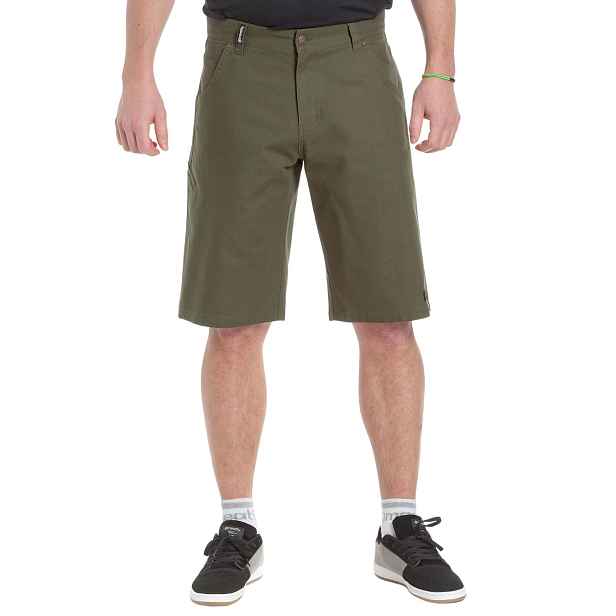Meatfly pánské kraťasy Bobber Olive