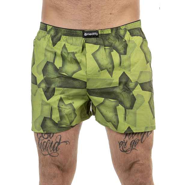 Meatfly pánské trenýrky Agostino Double Pack D - Shade