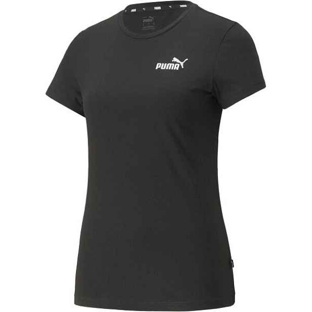 Puma ESSENTIALS + EMBROIDERY TEE Dámské triko