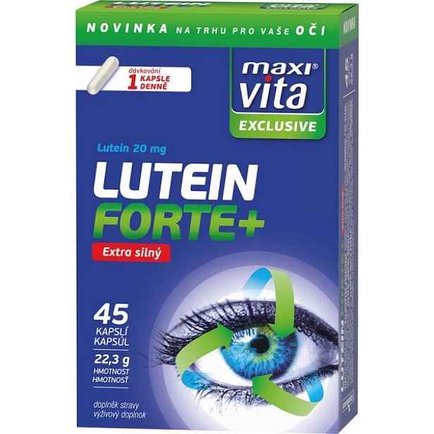 MAXI VITA EXCLUSIVE LUTEIN FORTE+ CAPS Doplněk stravy