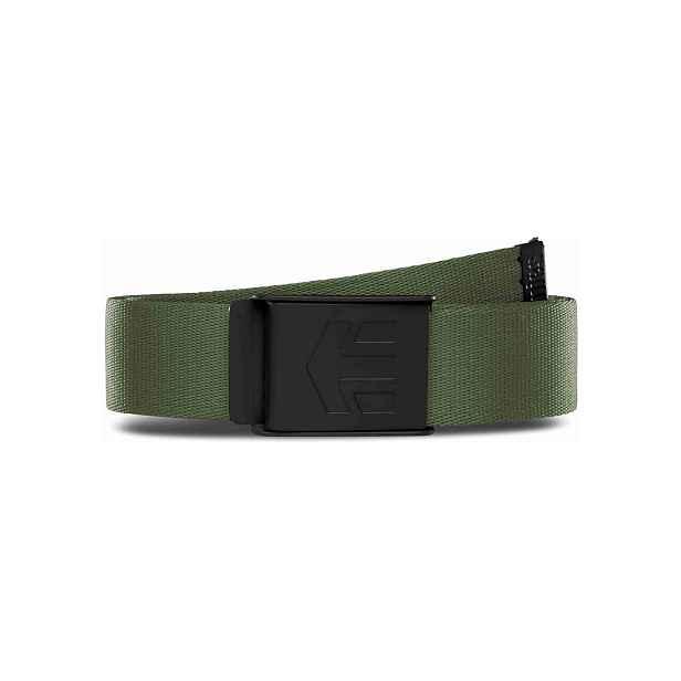 Etnies pánský pásek Staplez Olive | Velikost One Size