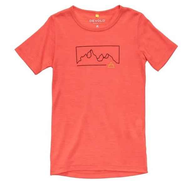 Devold ACTIVE "OUTLINE" TEE KID Dětské funkční tričko