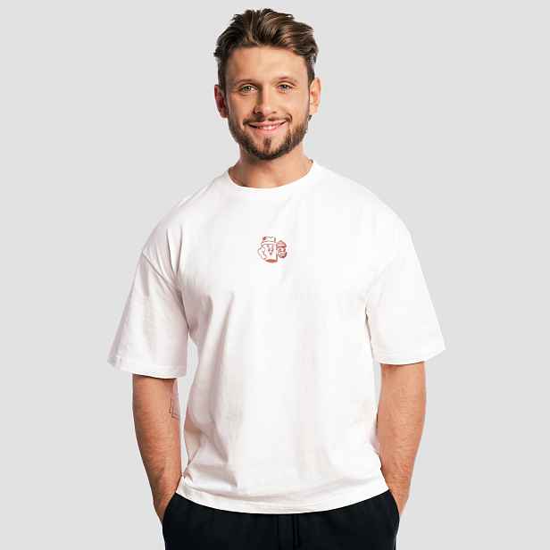GymBeam Tričko Boxy Shaker