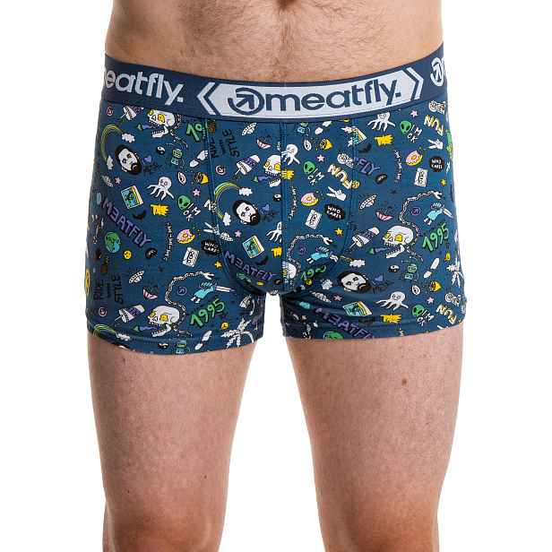Meatfly pánské boxerky Balboa Boxershorts Double Pack Jamm
