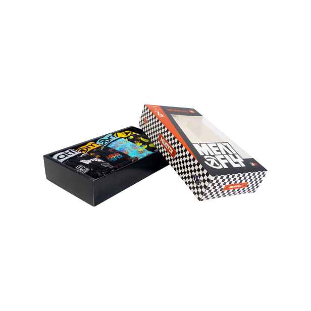 Meatfly pánské boxerky Balboa Boxershorts Pineapple / Badges Gift Pack