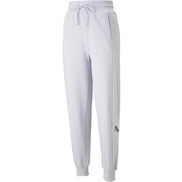 Puma POWER NOVA SHINE COLORBLOCK HIGH - WIST PANT TR Dámské tepláky