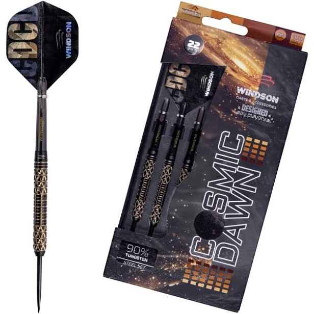 Windson COSMIC DAWN 22 G Set wolframových šipek steel