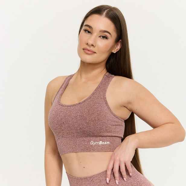 GymBeam Sportovní podprsenka FLO Mauve