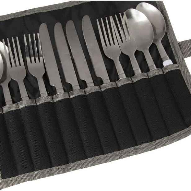 REGATTA OUTDOORS CAMPING CUTLERY SET Sada příborů