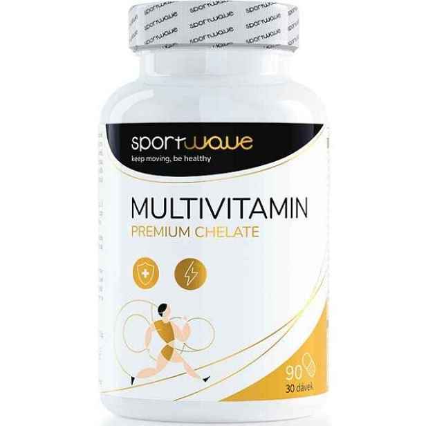 SPORT WAVE MULTIVITAMIN PREMIUM CHELATE 90 CAPS Vitamin