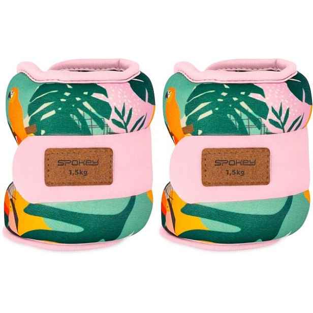 Spokey HOME JUNGLE 2 x 1,5 KG Závaží na ruce a nohy, mix, KG